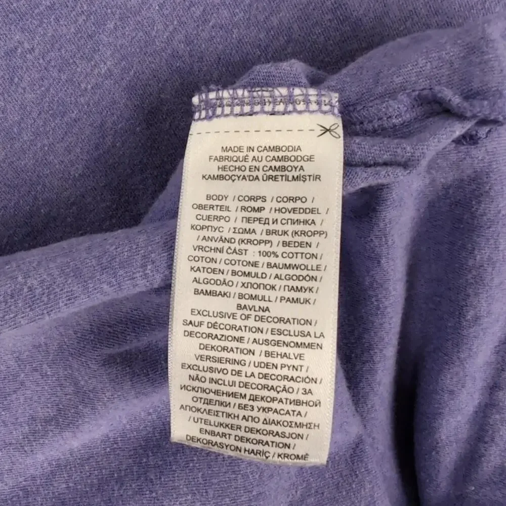 Polo Ralph Lauren Shirt Mens XL Purple Classic Fit Crewneck Pony Tee Cotton